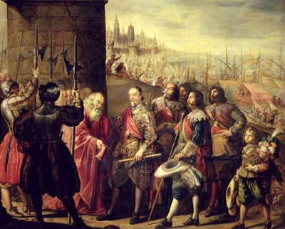 Die Entlastung von Genua, 1528 von Antonio Pereda y Salgado